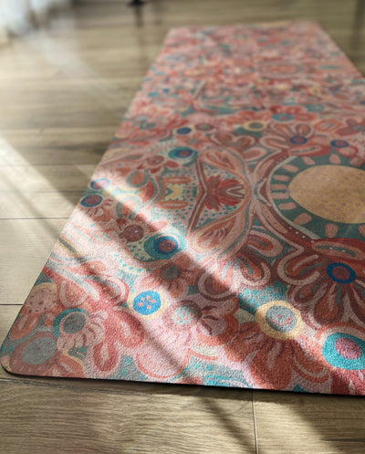 close up shot of you are my sunshine tpd store eco friendly yoga mat