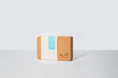 tpd store cork block on a white background on a slight angled view
