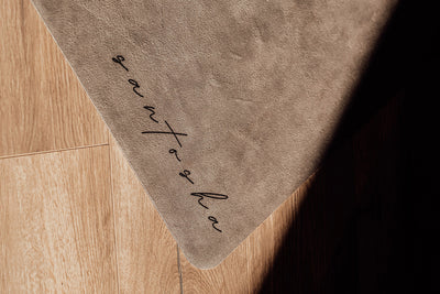 corner of unrolled tpd store stone eco friendly yoga mat